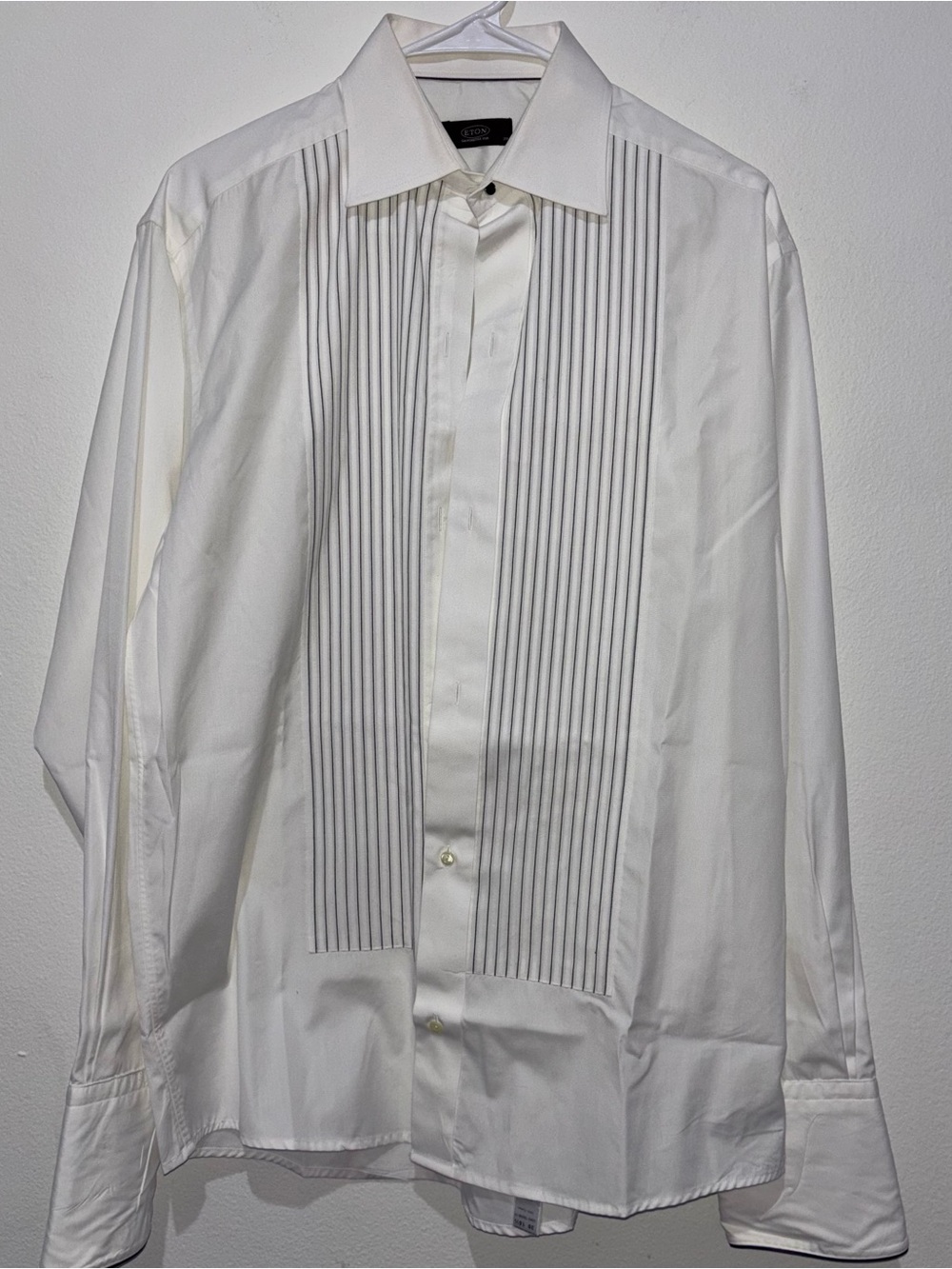 ETON Tuxedo Shirt Size 15.5